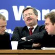 Donald Tusk, Bronisław Komorowski i Paweł Piskorski w 2006 r.