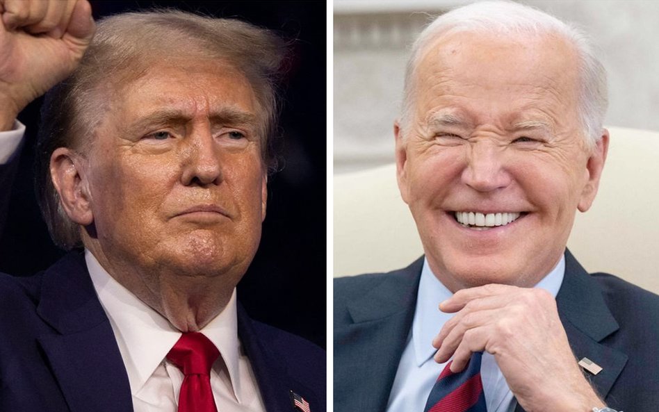 Donald Trump rocznik 1946 i Joe Biden rocznik 1942