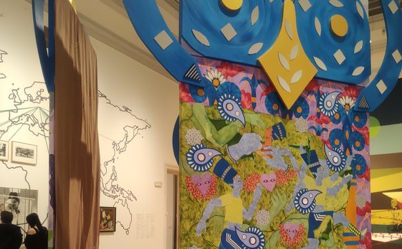 Wystawa w Zachęcie jest wielowątkowa.