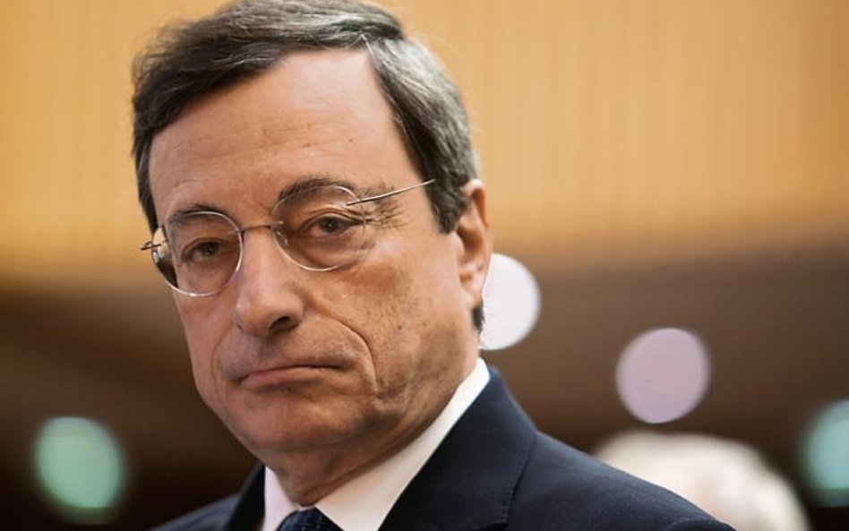 Prezes EBC, Mario Draghi obiecuje niskie stopy