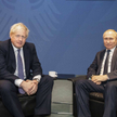 Boris Johnson i Władimir Putin podczas spotkania z 2020 roku