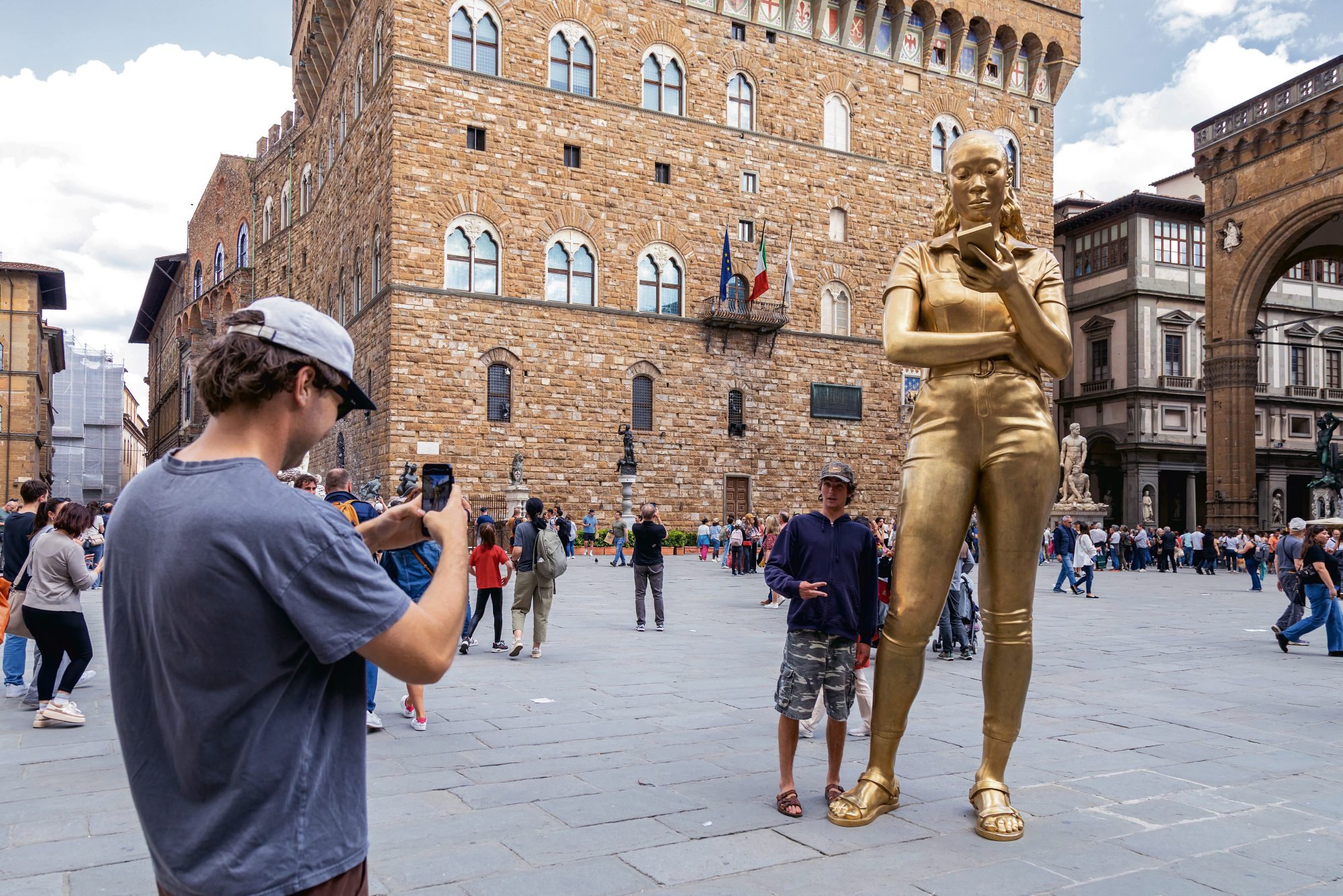 Florencja. Dziewczyna bez cokołu