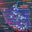 Propagandowa mapa kolportowana na rosyjskich kanałach Telegram, przedstawiająca scenariusz potencjal