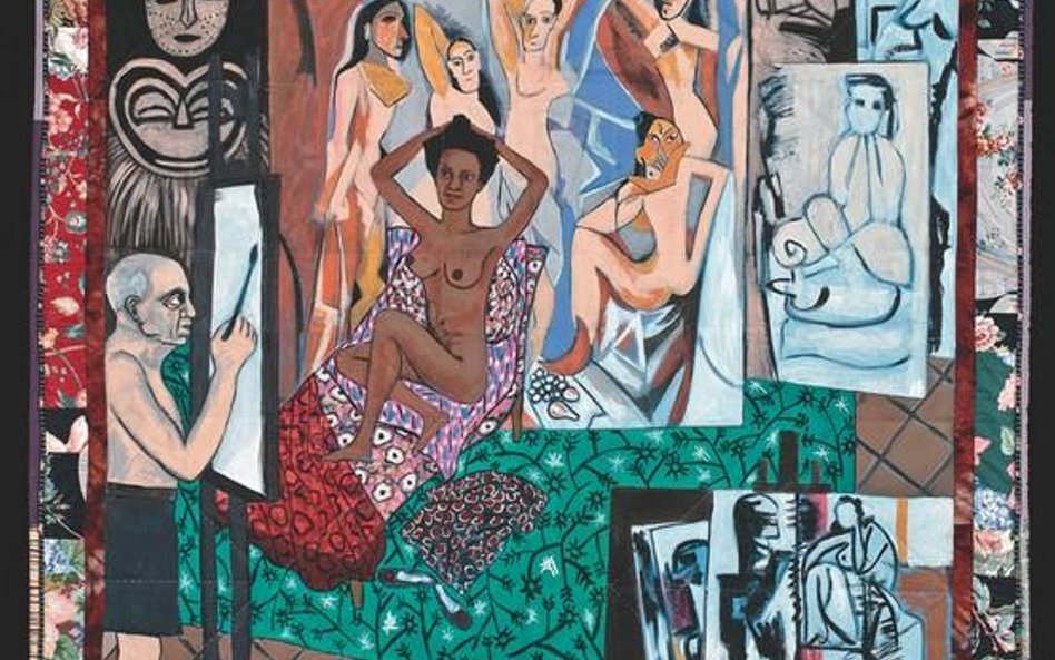 Faith RINGGOLD, Pracownia Picassa, 1991 Akryl na płótnie