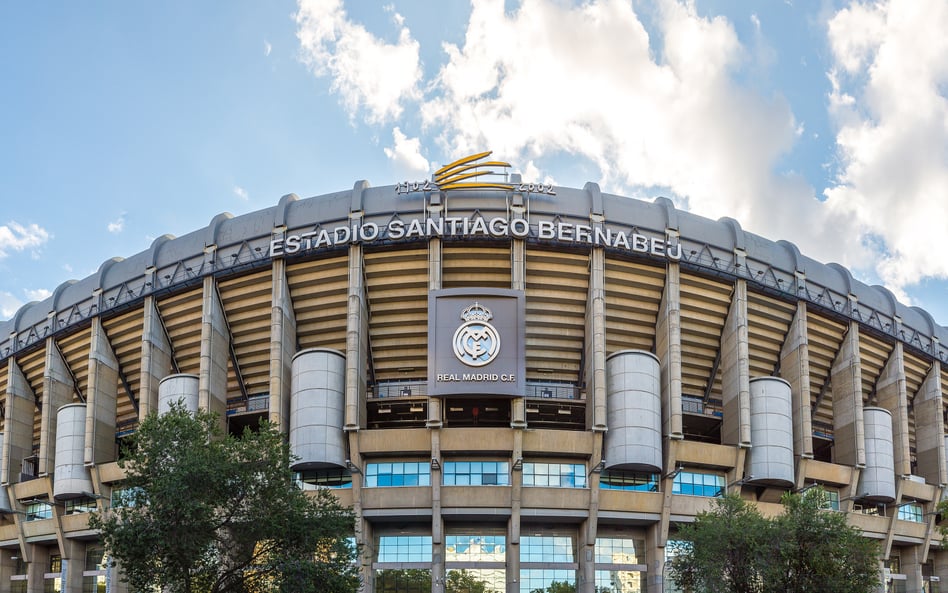 Stadion Santiago Bernabeu w Madrycie