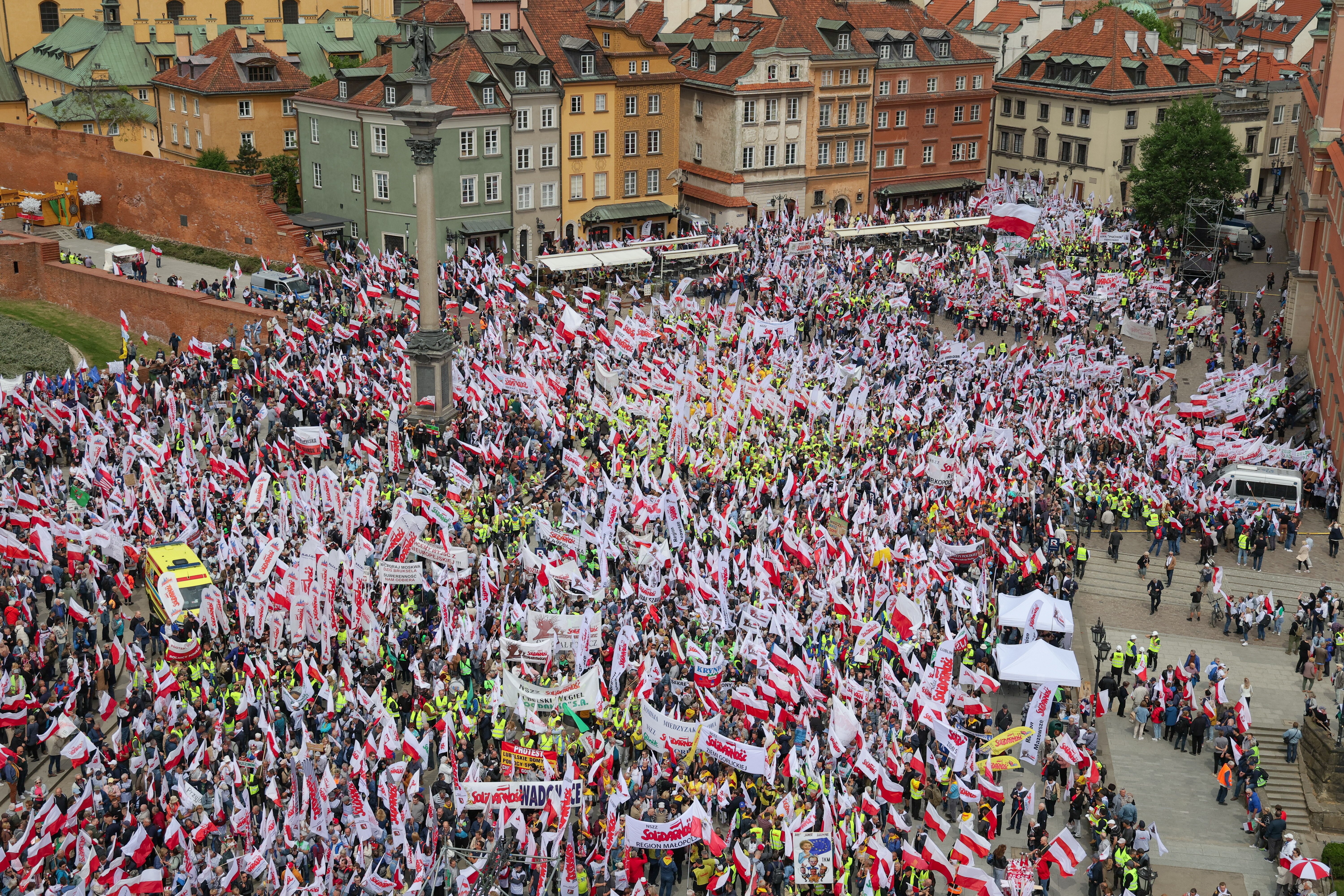 Ruszył Protest Rolników W Warszawie. Utrudnienia W Stolicy - Rp.pl