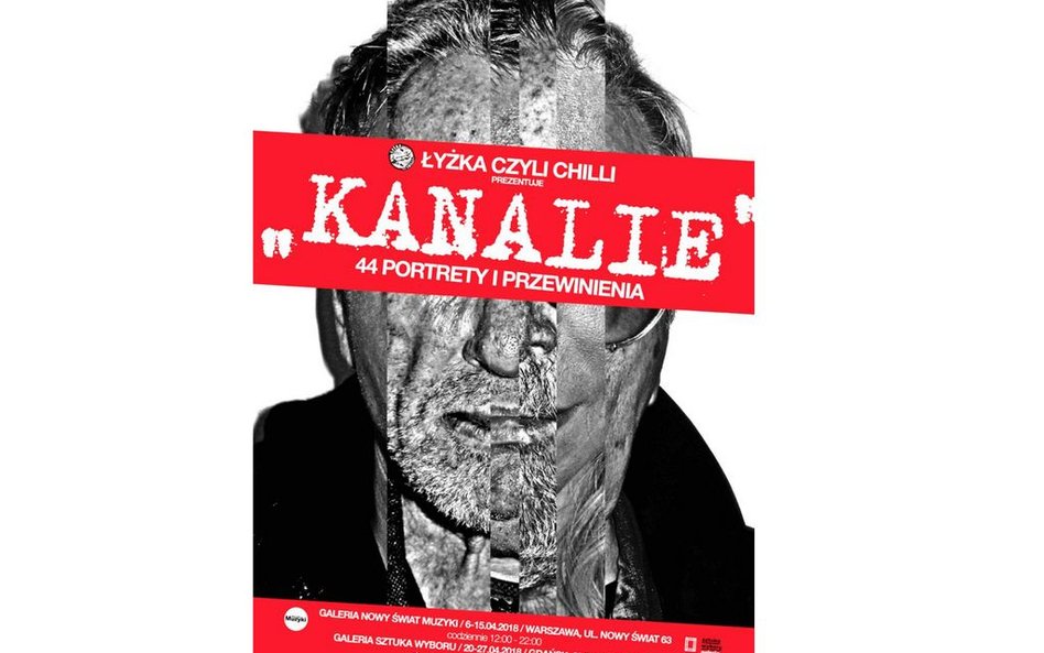 Wystawa "Kanalie" zniszczona dzień po otwarciu