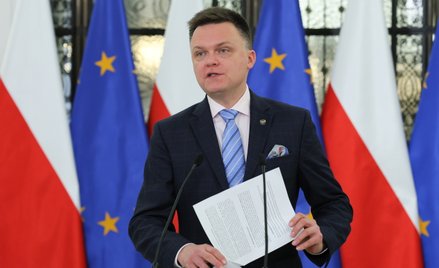 Marszałek Sejmu Szymon Hołownia