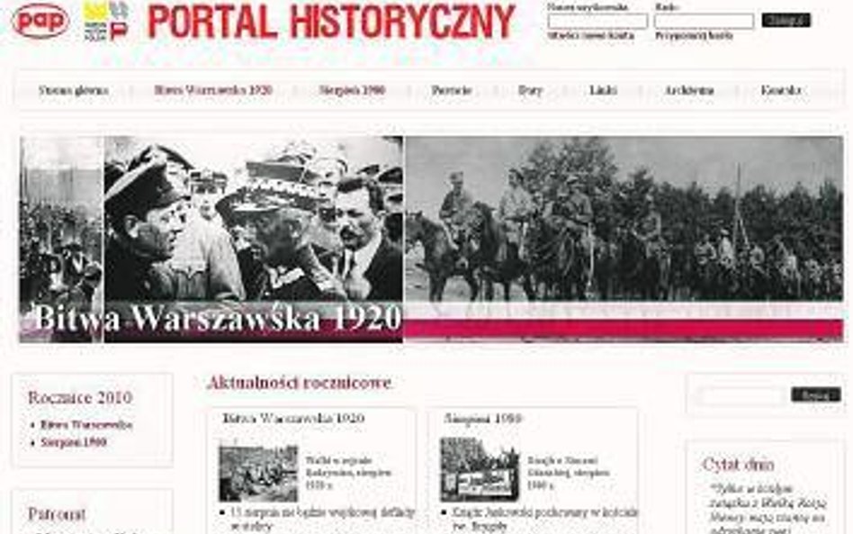 Portal historyczny - www.dzieje.pl