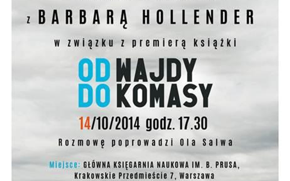 Spotkania z Barbarą Hollender