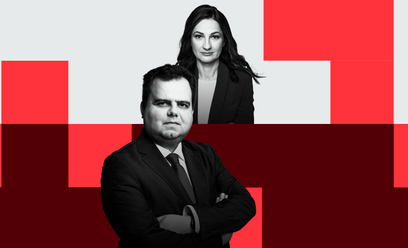 Marzena Tabor-Olszewska, zastępczyni redaktora naczelnego i Michał Kolanko, dziennikarz oraz anality