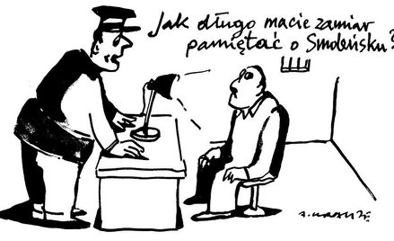 Komentarz rysunkowy. Jak długo macie zamiar pamiętać o Smoleńsku?