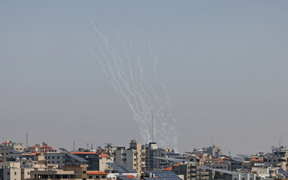 Palestyńskie rakiety wystrzeliwane w kierunku Izraela