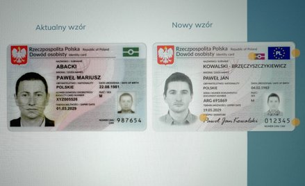 Nowe wzory dowodów osobistych
