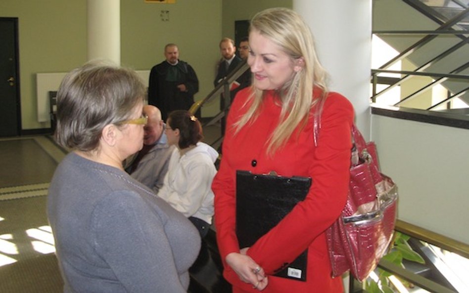 Małgorzata Marenin (z prawej)