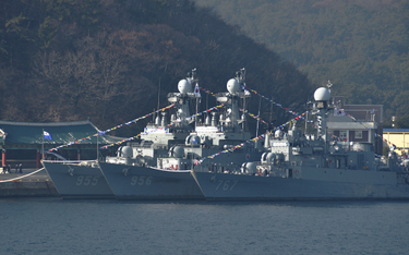 Trzy okręty eskortowe wycofane pod koniec 2019 r. ze służby w Marynarce Wojennej Republiki Korei. Fo