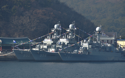 Trzy okręty eskortowe wycofane pod koniec 2019 r. ze służby w Marynarce Wojennej Republiki Korei. Fo