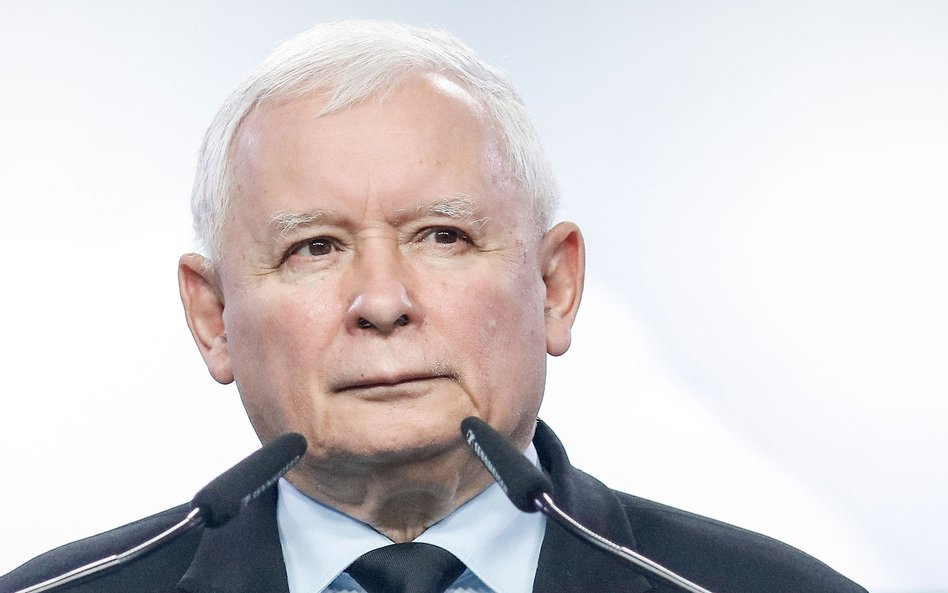 Prezes PiS Jarosław Kaczyński