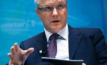 Olli Rehn, unijny komisarz ds. gospodarczych i walutowych