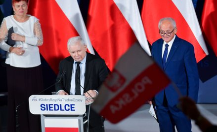 Jarosław Kaczyński w Siedlcach