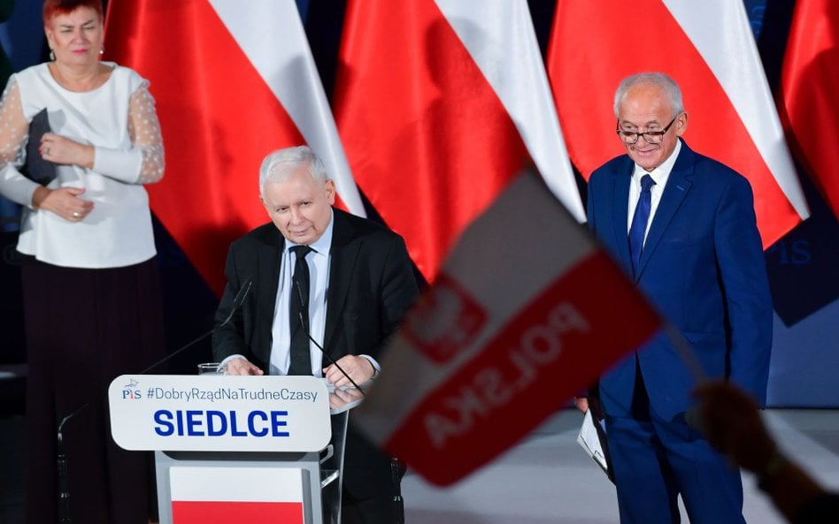 Jarosław Kaczyński w Siedlcach