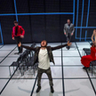 Scena ze spektaklu „Przypadek według Krzysztofa Kieślowskiego” w Teatrze Łaźnia Nowa