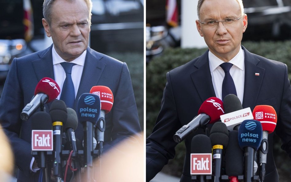 Donald Tusk, Andrzej Duda