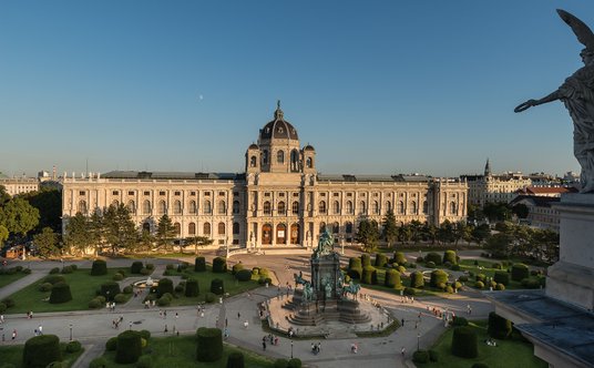 Budynek Muzeum Historii Sztuki w Wiedniu.