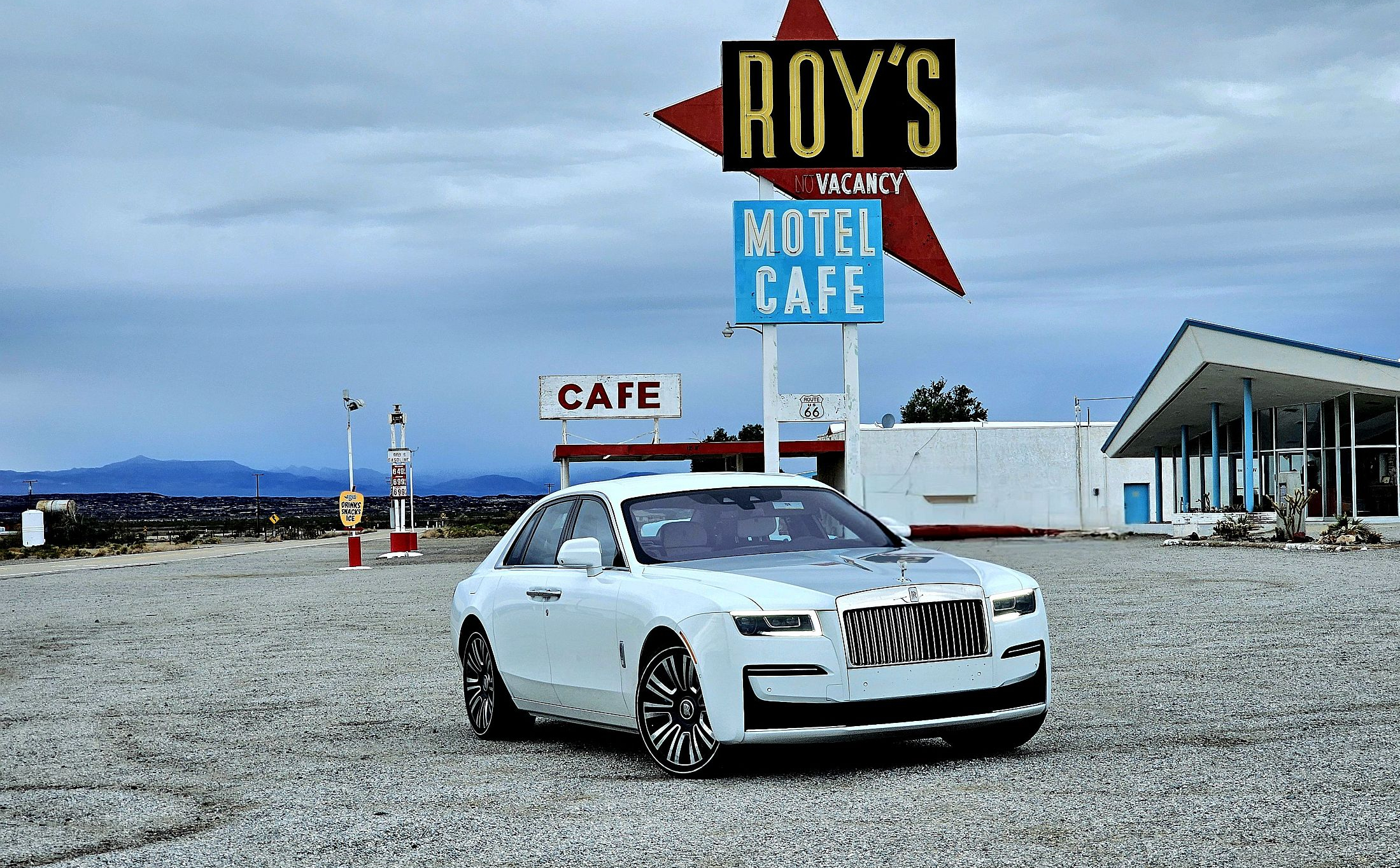 Podróż Rolls-Roycem Ghost po USA. Wyjątkowość miejsc i chwil