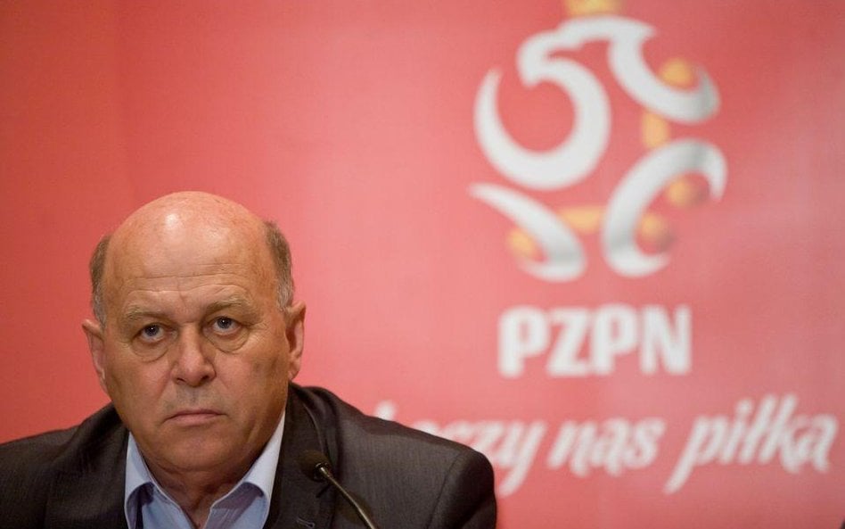 Obecny prezes PZPN Grzegorz Lato