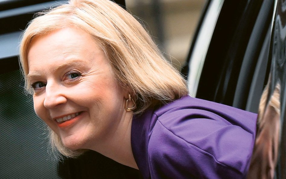 Liz Truss – bardziej toryska niż konserwatystka. Na zdjęciu w dniu wyboru na przewodniczącą Partii K