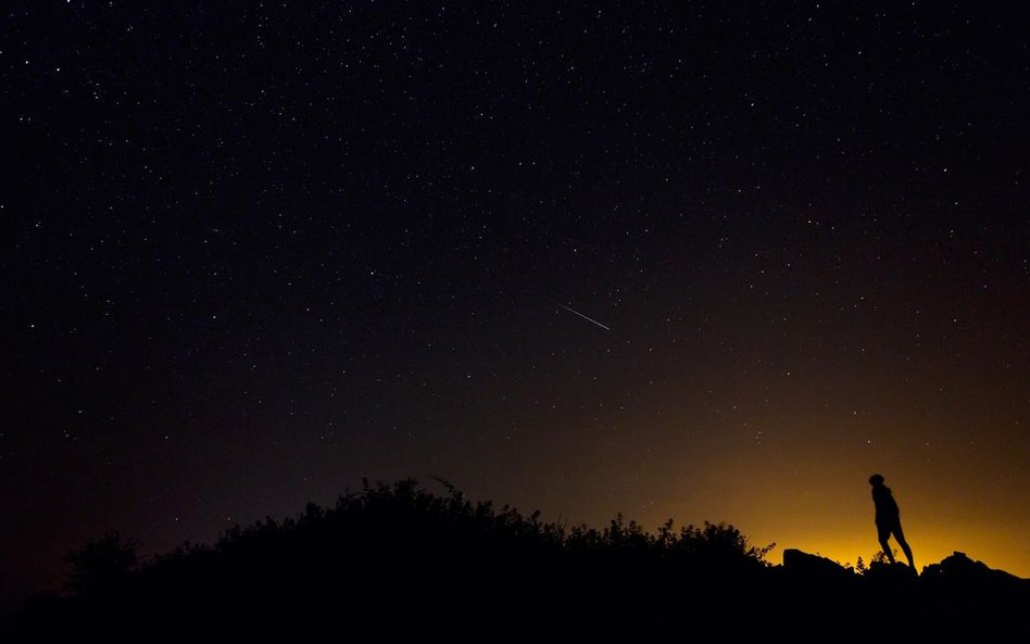 Burgos, Hiszpania. Noc spadających gwiazd