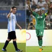 Gwiazdorzy swych drużyn: Argentyńczyk Messi (z lewej) i Nigeryjczyk Obinna