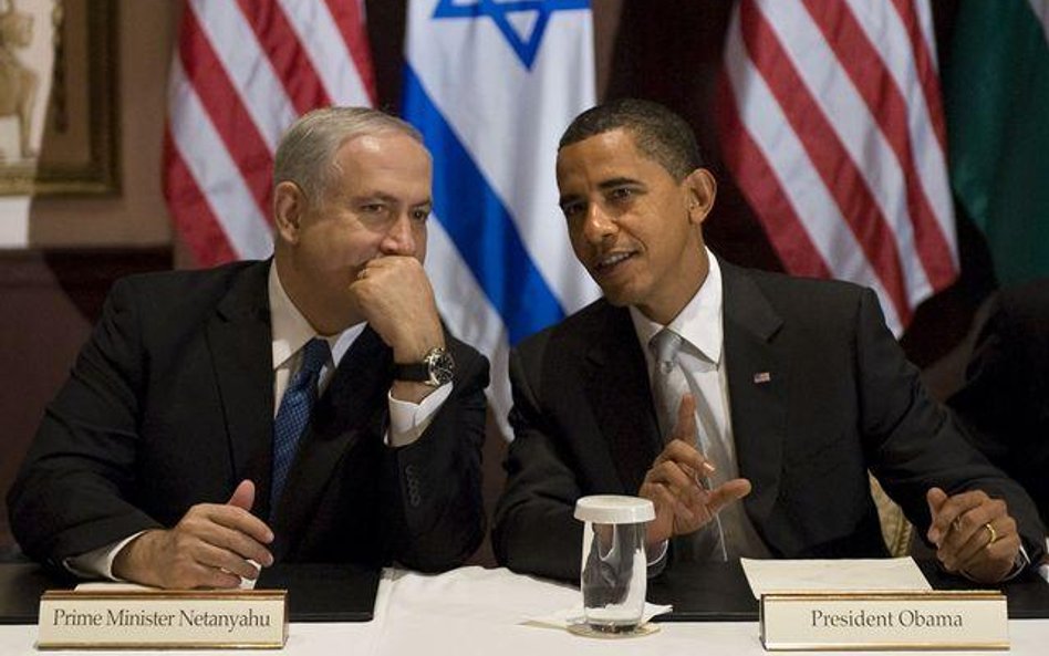 Barack Obama i Beniami Netanjahu