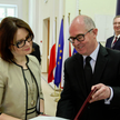 Małgorzata Słowińska i Andrzej Seremet