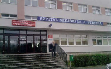 Pacjent wyskoczył z okna szpitala w Poznaniu. Nie żyje