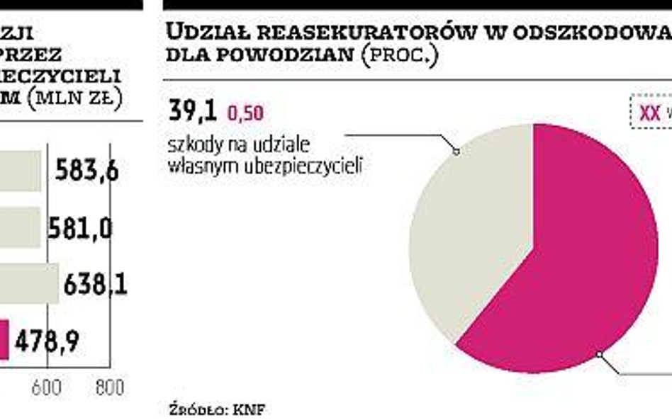 Ceny reasekuracji pójdą w górę