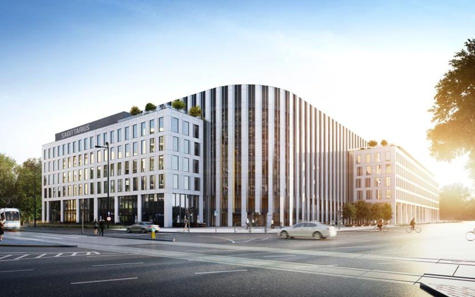 Sagittarius Business House powstaje przy ul. Suchej we Wrocławiu
