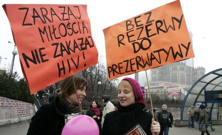 Akcja zorganizowana przez Grupę Edukatorów Seksualnych PONTON