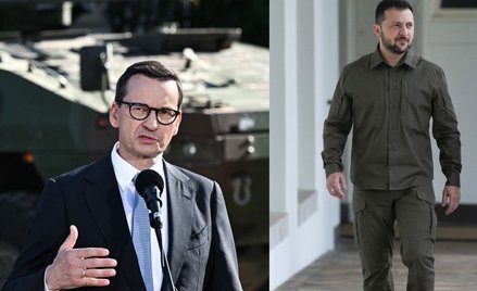 Mateusz Morawiecki i Wołodymyr Zełenski