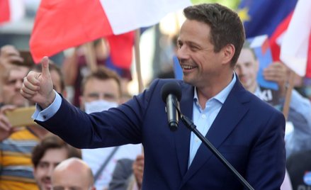 Rafał Trzaskowski – prezydent Warszawy i kandydat na prezydenta Polski – jest liderem pod względem w