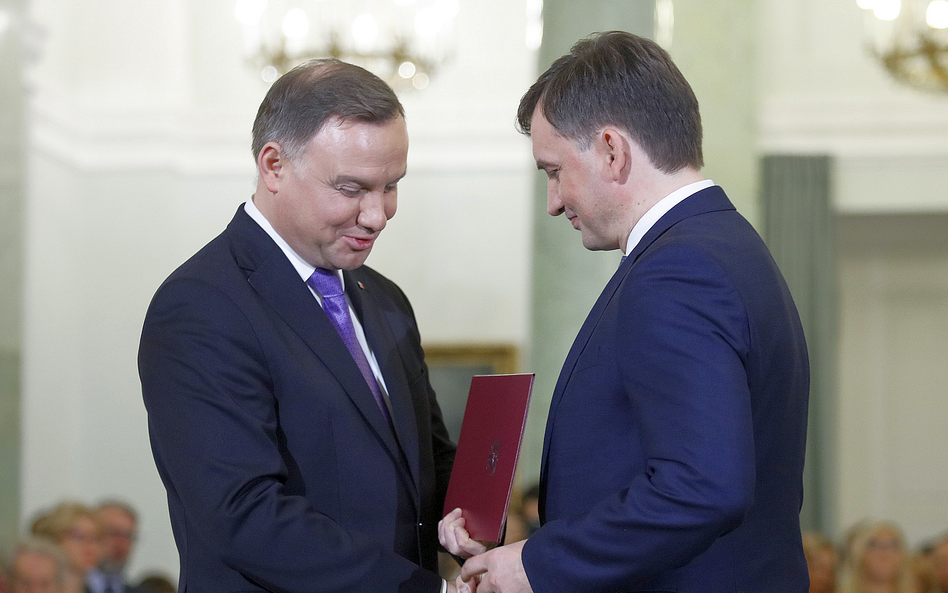 Andrzej Duda i Zbigniew Ziobro