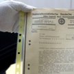 Dokumenty niemieckie zarekwirowane przez policję