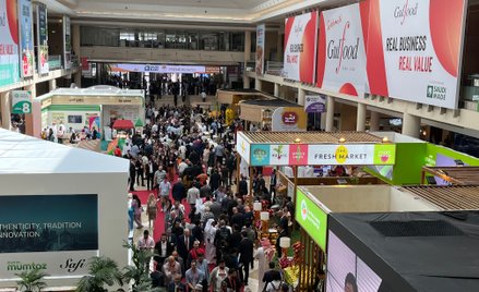 Targi Gulfood są zawsze oblegane przez zwiedzających.