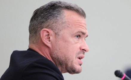 Sławomir Nowak podczas przesłuchania przez sejmową komisję śledczą w 2019 r.