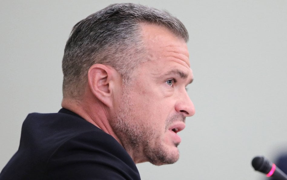 Sławomir Nowak podczas przesłuchania przez sejmową komisję śledczą w 2019 r.
