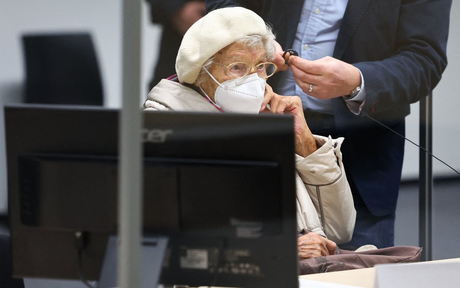 99-letnia dziś Irmgard Furchner jako młoda dziewczyna pracowała w obozie w Stutthof w charakterze se