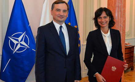 Anna Dalkowska i Zbigniew Ziobro