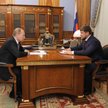 Spotkanie Władimira Putina z Ramzanem Kadyrowem