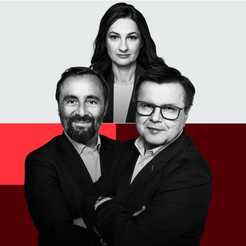 Marzena Tabor-Olszewska, Cezary Szymanek i Krzysztof Adam Kowalczyk